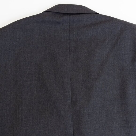 Brooks Brothers 2-Piece Fitzgerald Suit Wool Dark Gray Size 46 R 40W Made in USA - Picture 12 of 16